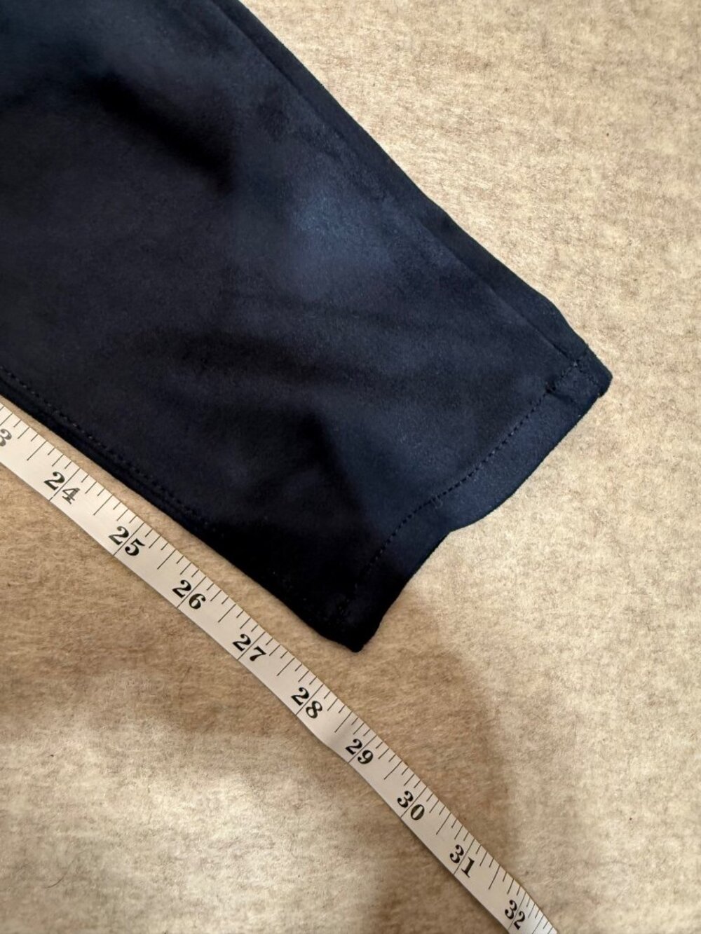 Level 99 Mid Rise Janice Ultra Skinny 5-Pocket Navy Blue Jeans 30" Waist Med NWT - Picture 11 of 12